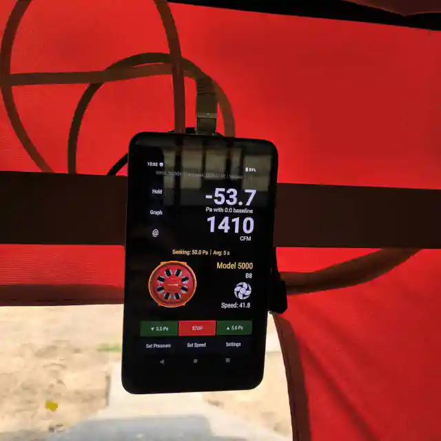 Blower Door Tester